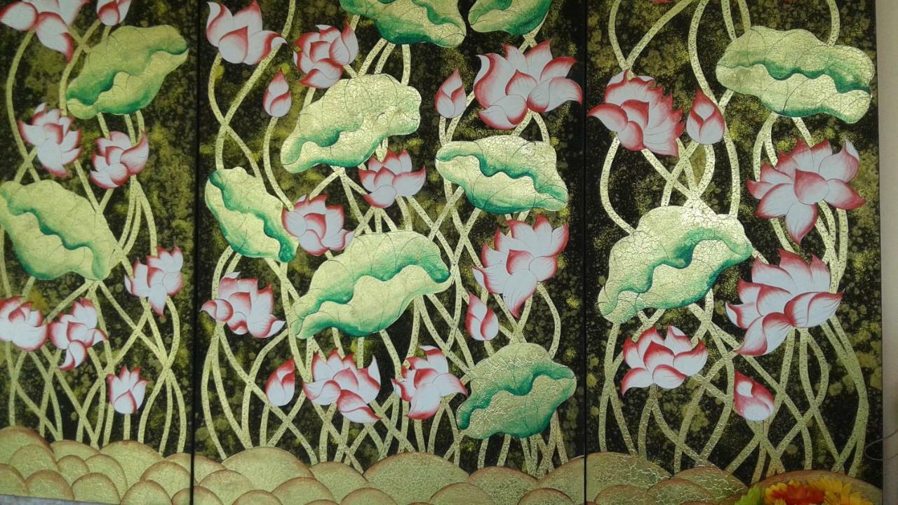 الشقق الفندقية Ban Lat Krachaengفي  Suansin Art Garden المظهر الخارجي الصورة